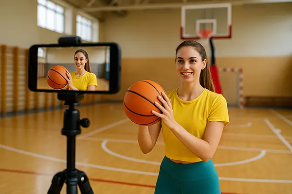 Sports micro-influencer