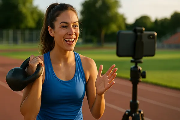 Sports micro-influencer